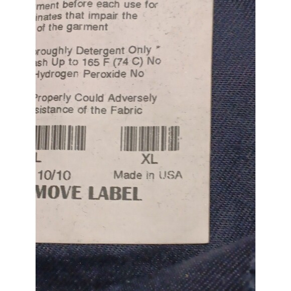 Salibury ProWear Pants 12 Cal/CM2 Size XLarge Made In USA Fire Safety Pants - Picture 8 of 10